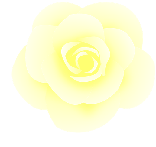 薄い黄色のバラのイラスト 無料イラスト素材 ちいさないきもの